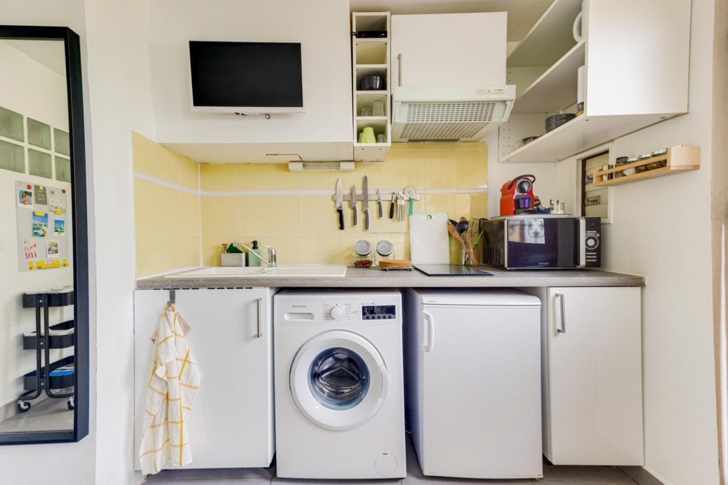 Studio Calme Proche Paris Avec Terrasse Privative Et Jacuzzi En Option 팔레조 외부 사진